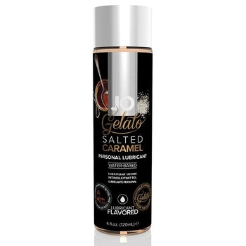 Lubrykant Jadalny O Smaku Lodów Solony Karmel Gelato Salted Caramel Lubricant Water-Based 120Ml System JO