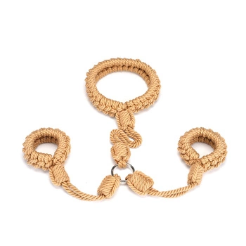 Bound You Ii Rope Collar & Wrist Cuffs Back Restraint Liebe Seele