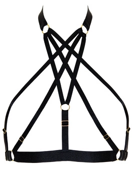 Чорний харднес Amsterdam Drift Triffli