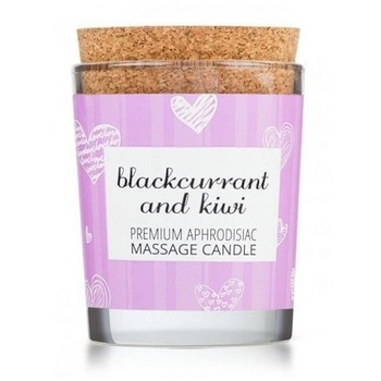 Свічка для масажу Enjoy It! Чорна смородина та ківі 70 мл Magnetifico