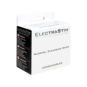 Ватні диски з алкоголем Alcowipe 10 шт. ElectraStim
