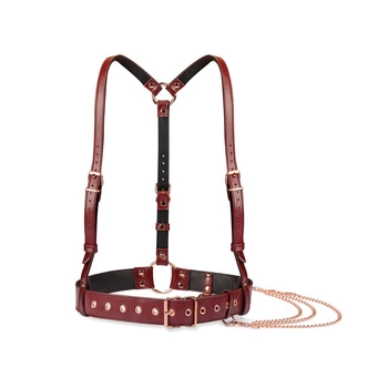 Упряж Wine Red Body Harness Liebe Seele